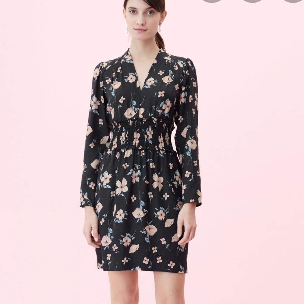 New Rebecca Taylor Daniella floral dress